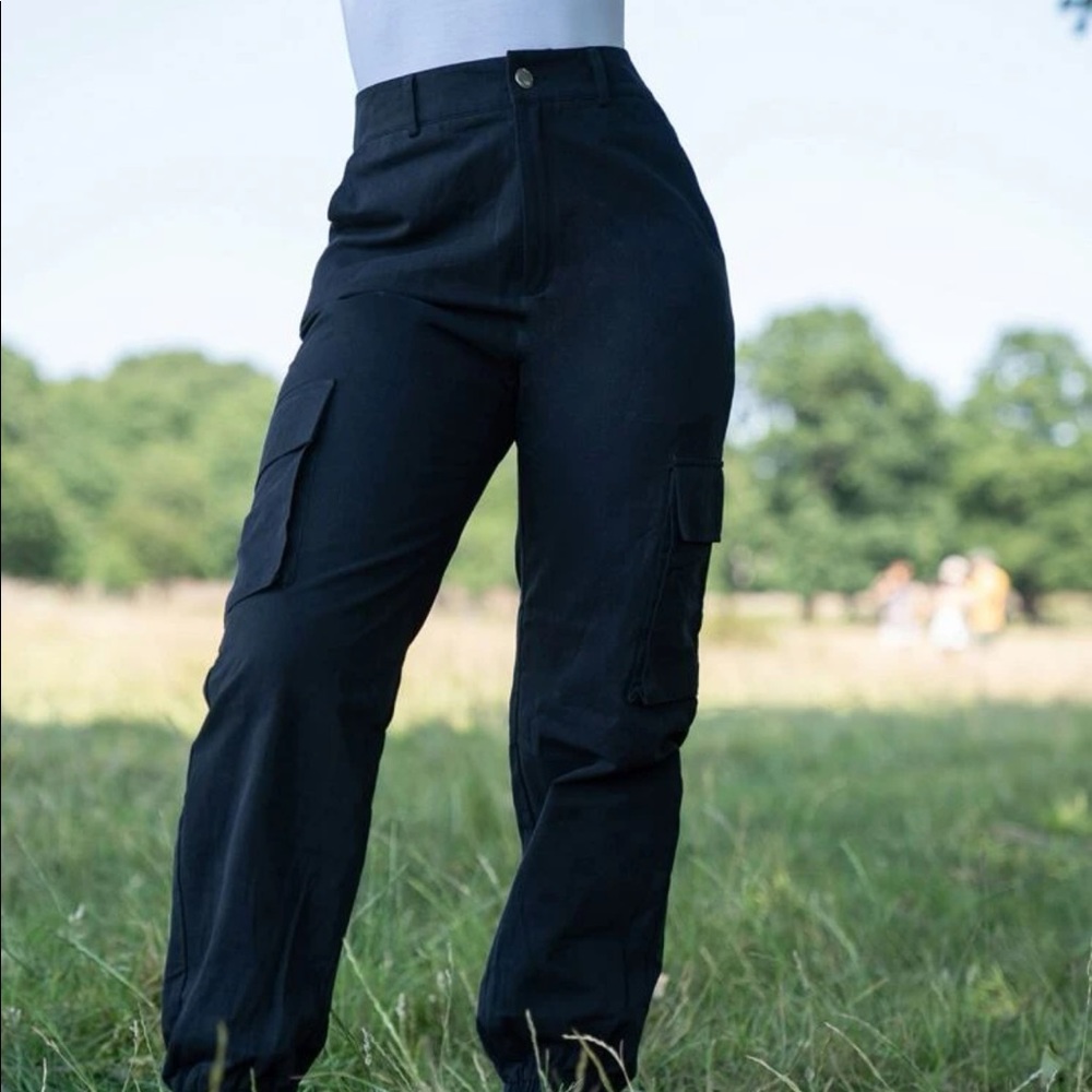 Black Cargo Pants